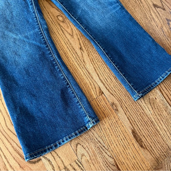 🆕 Lands’ End women’s midrise waist bootcut jeans 10P petite 10 - Picture 3 of 9